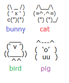 keyboard animals
